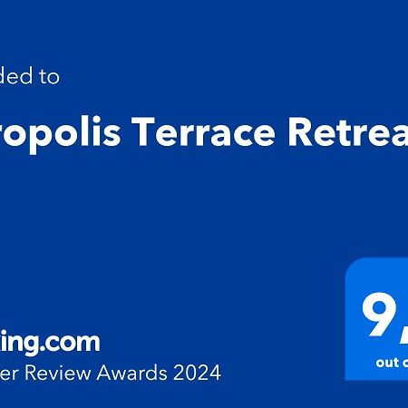 Acropolis Terrace Retreat Atenas Exterior foto